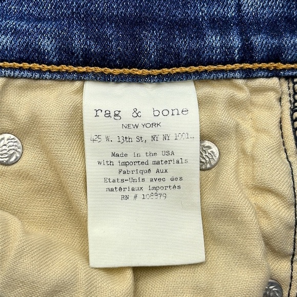 Rag & Bone High Rise Ankle Skinny Size 26 - Picture 11 of 16
